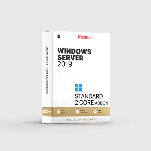 WINDOWS SERVER 2019 STANDARD 2-CORE ADDON