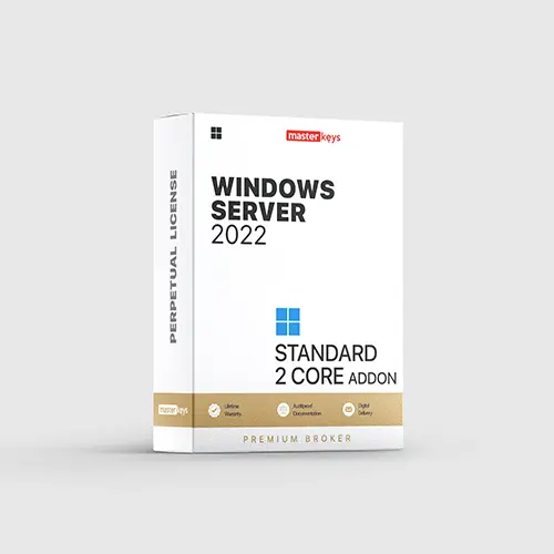 WINDOWS SERVER 2022 STANDARD 2-CORE ADDON